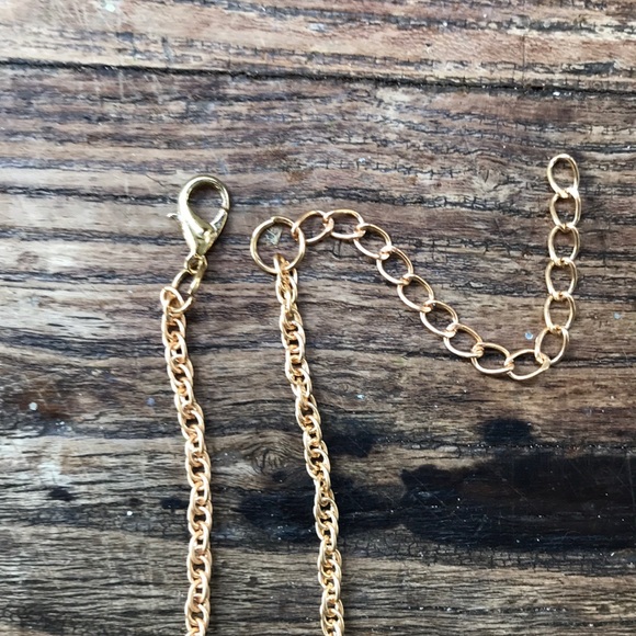 New! Purple Druzy Stone Tassel Necklace - Picture 6 of 8